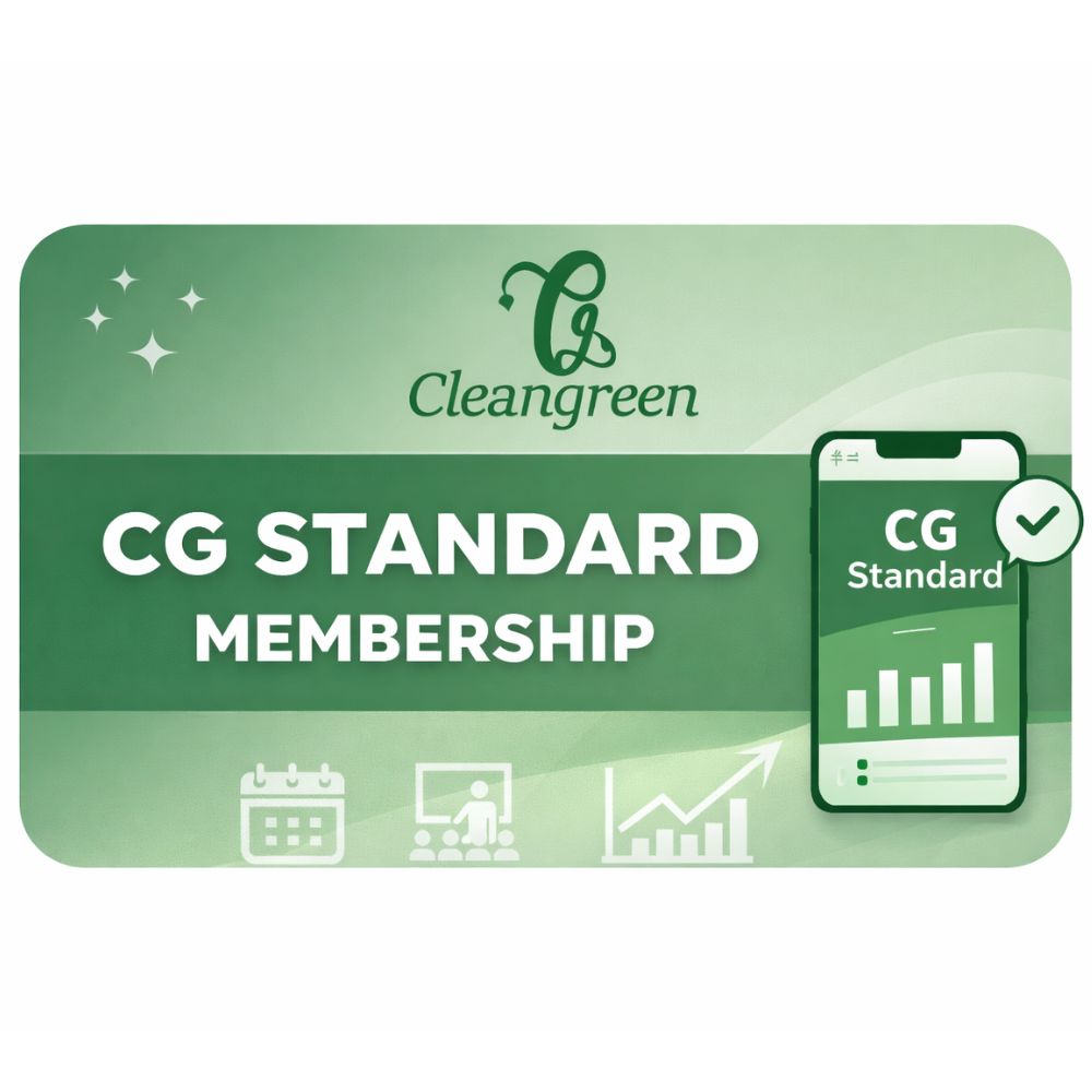CG Standard membership za čišćenje, alat za izračun cijena i povećanje profitabilnosti poslovanja
